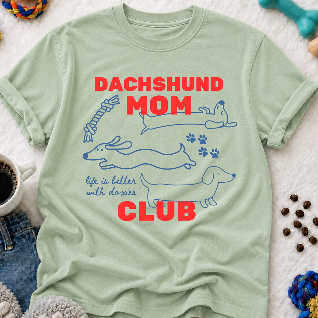 Dachshund Mom Club T-Shirt