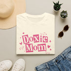 Doxie Mom T‑Shirt — Cute Pink Dachshund Mom Tee