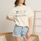 Dachshund Mama T-Shirt — Cute Paw Print & Bows Tee for Dog Lovers